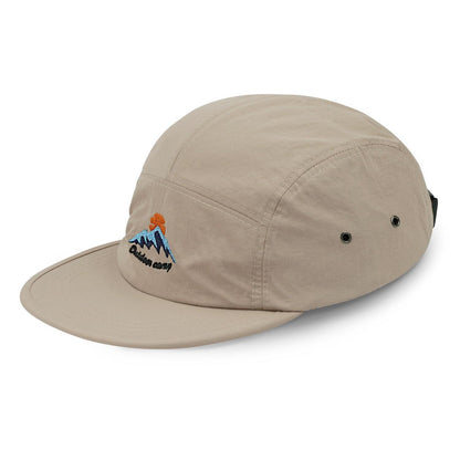 Schnelltrocknende 5-Panel Cap – Khaki Outdoor Basecap für Herren & Damen