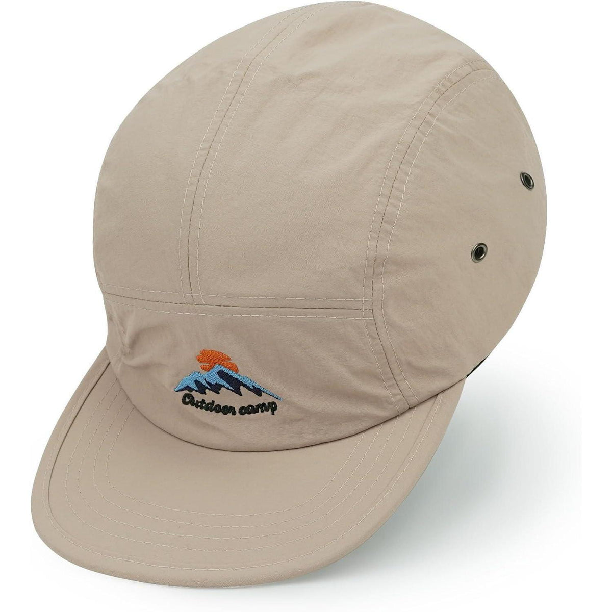 Schnelltrocknende 5-Panel Cap – Khaki Outdoor Basecap für Herren & Damen