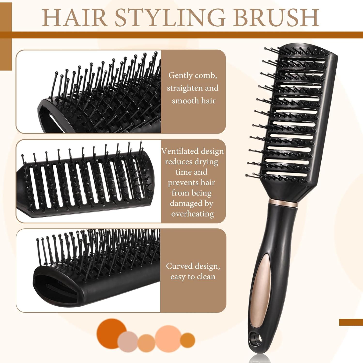 Haarbürste Set Massageborsten Kamm 5 Typen Hair Brush