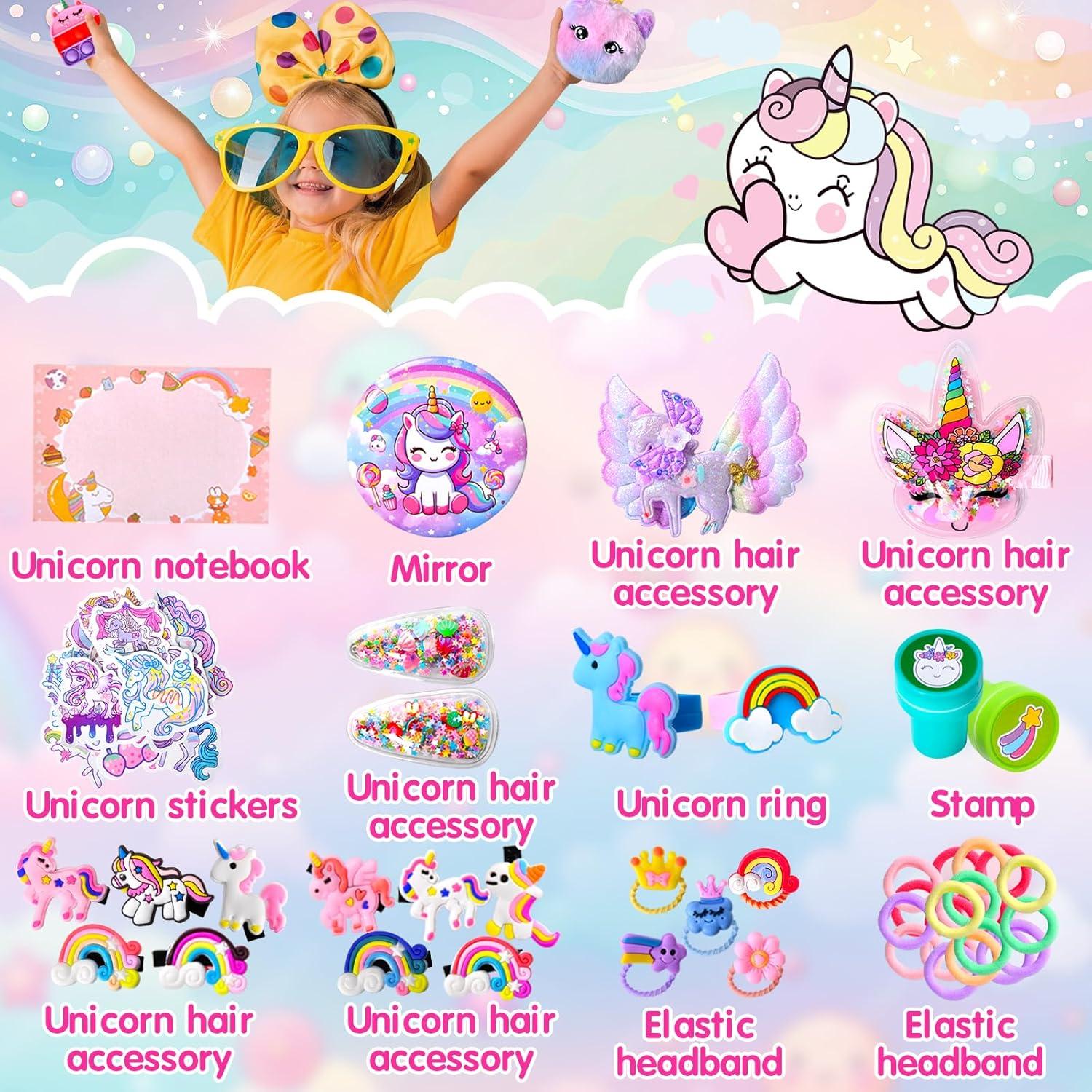 Einhorn Adventskalender für Mädchen - 24 Tage voller Überraschungen