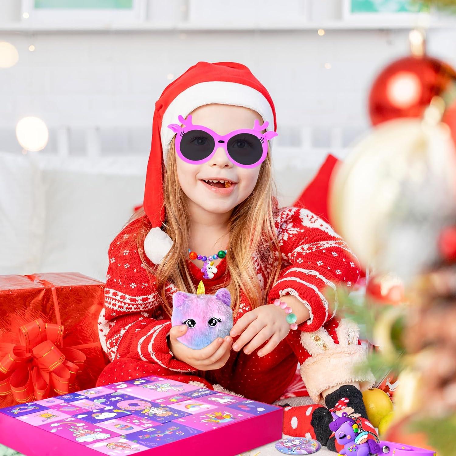 Einhorn Adventskalender Mädchen 24 Tage Weihnachtsüberraschungen