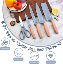6-teiliges Küchenmesser-Set mit