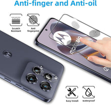 2x QULLOO Panzerglas für Motorola Moto Edge 50