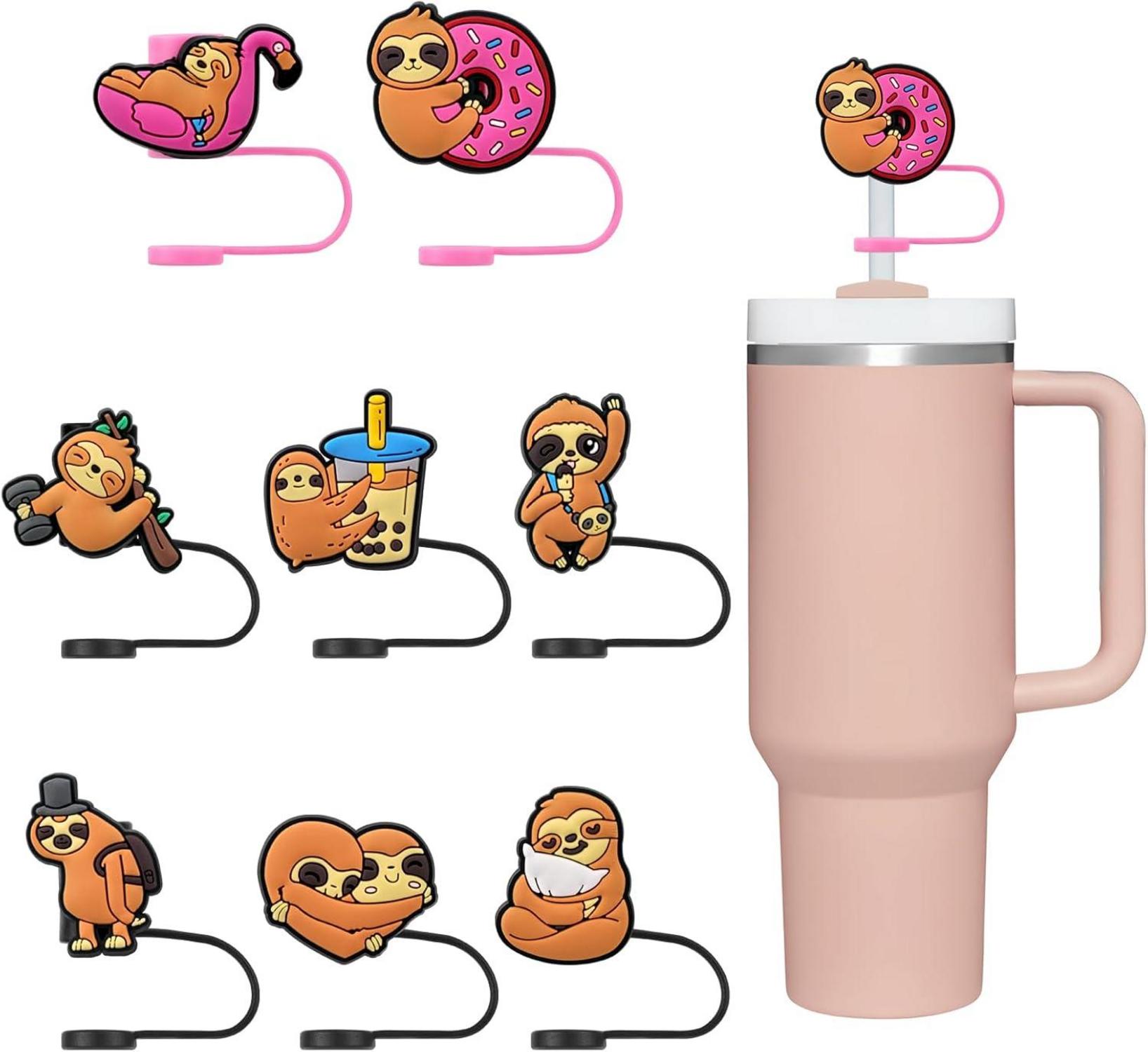 8er Set Strohhalm Abdeckungen für Stanley Cup