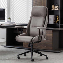 Ergonomischer Bürostuhl mit Kopfstütze und Wippfunktion bis 150 kg