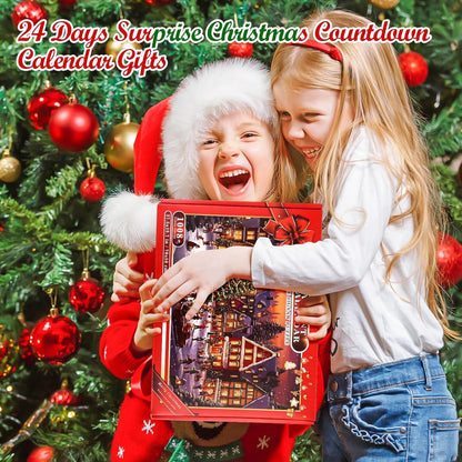 Adventskalender Puzzle 24 Tage Countdown Weihnachtskalender Kinder