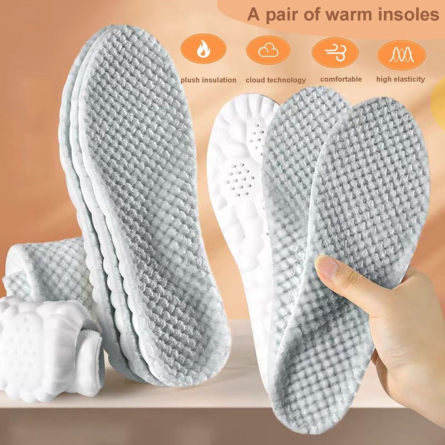 Winter Thermoeinlegesohlen Herren Damen - Extra Dicke Weiche Schuheinlagen