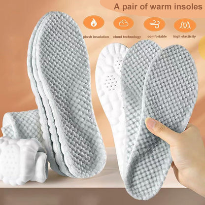 Winter Thermoeinlegesohlen Herren Damen - Extra Dicke Weiche Schuheinlagen