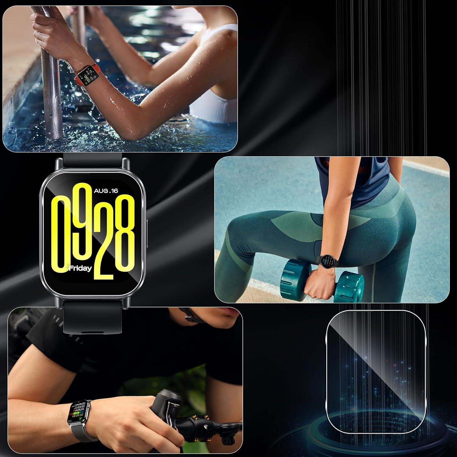 3er Pack Panzerglas Schutzfolie für Xiaomi Redmi Watch 5 Active