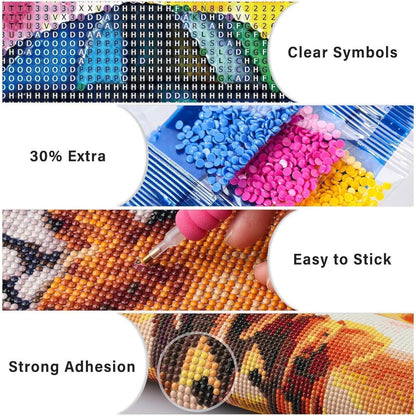 5D Diamant Painting Landschaft – DIY Bastelset für Erwachsene