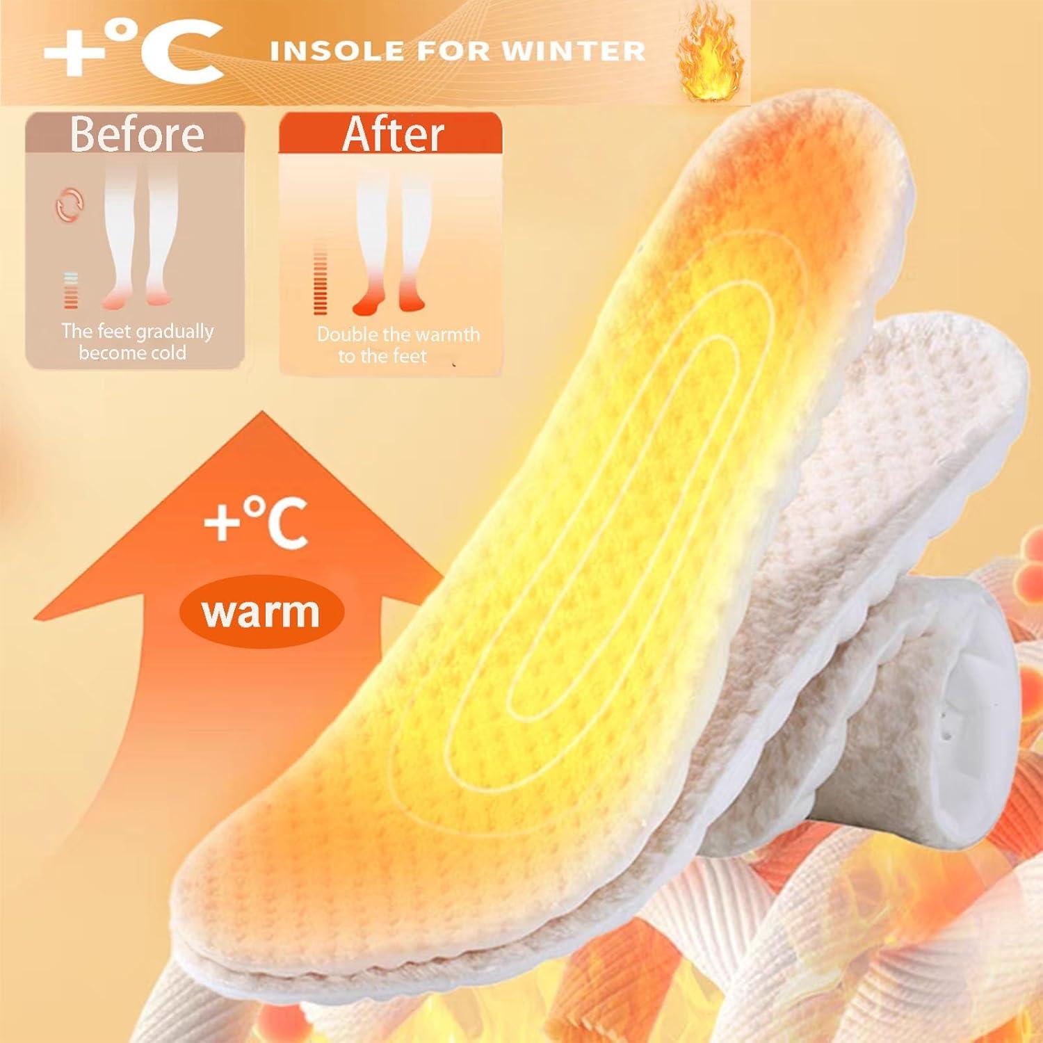 Thermoeinlegesohle Extra Dicke Warme Winter Schuheinlagen