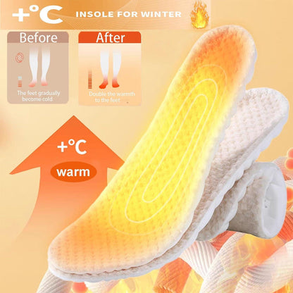 Thermoeinlegesohle Extra Dicke Warme Winter Schuheinlagen