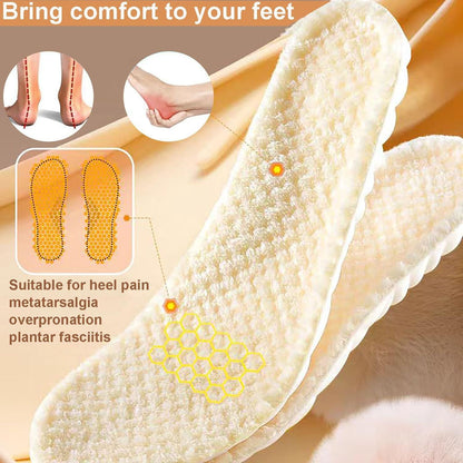 Thermoeinlegesohle Winter Herren Damen Extra Dicke Wärmende Einlegesohlen