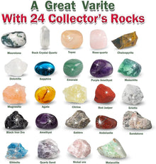 Kristalle Adventskalender 2024 Kinder Geologie Geschenk 24
