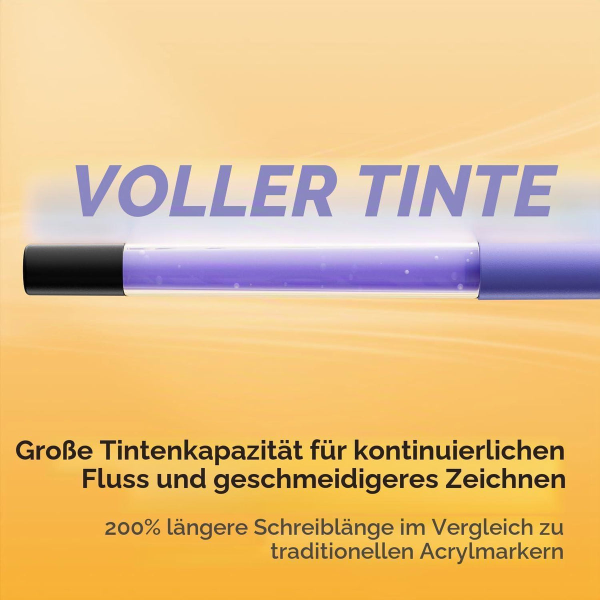 Flüssige Acrylmarker Set 60 Stück – Vielseitige Textil- und Bastelstifte
