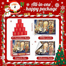 MJARTORIA Adventskalender 2024 Weihnachtspuzzle 1008 Teile