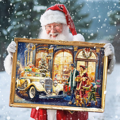 Weihnachts Puzzle Adventskalender 2024 1008 Teile Geschenk Weihnachten Rot