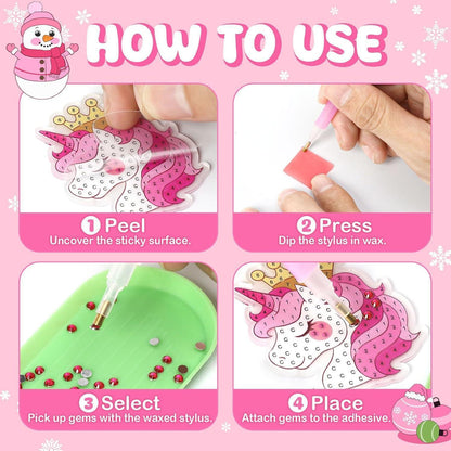 Diamond Painting Adventskalender Weihnachten 2024