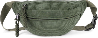 Cord Gürteltasche Damen Umhängetasche Crossbody Bag