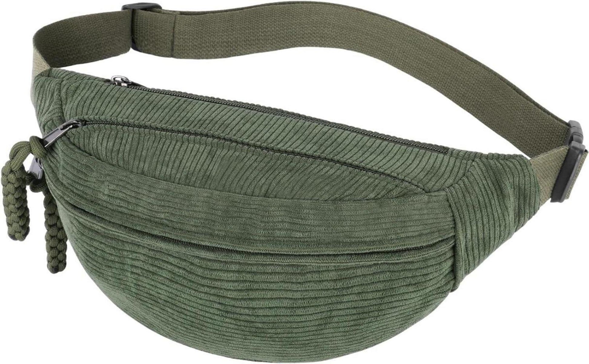 Aucuu Cord Umhängetasche Damen Gürteltasche Bauchtasche Crossbody Bag