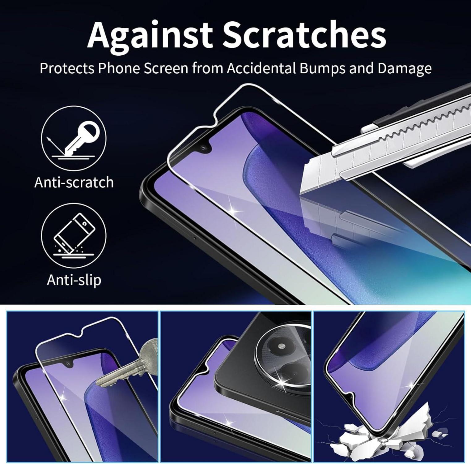 Wayneer Panzerglas Schutzfolie Xiaomi Mi Redmi 14C 9H Härte