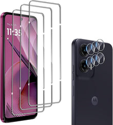 Schutzfolie für Motorola Moto G55 Panzerglas 3 Stück 9H Härte