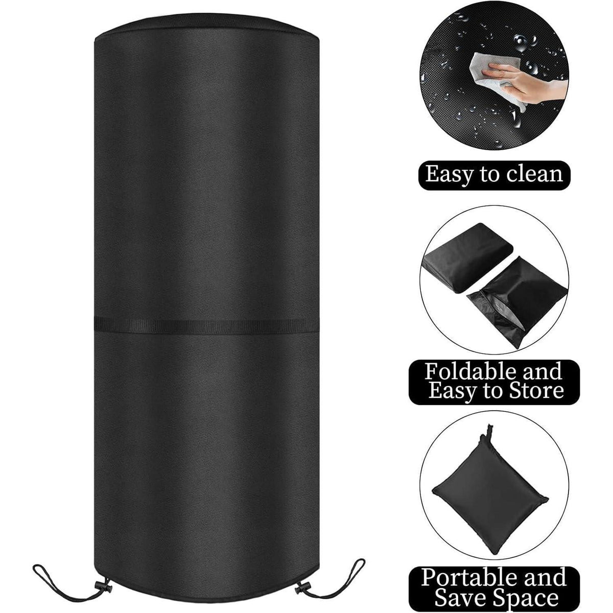 Wetterschutzhülle für Terrassenheizer 50x50x120cm – Wasserdicht & Winddicht