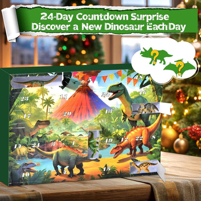 Dinosaurier Adventskalender Weihnachts Countdown Geschenkbox