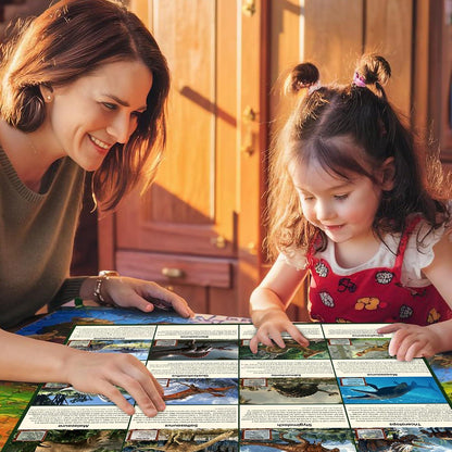 Dinosaurier Adventskalender Weihnachts Countdown Geschenkbox