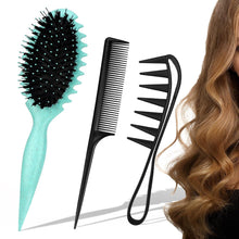 Lockenbürste Set 3PCS Curl Define Styling Haarbürste