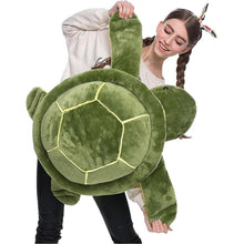 Große Plüsch Schildkröte 30cm - Kuscheltier & Dekokissen