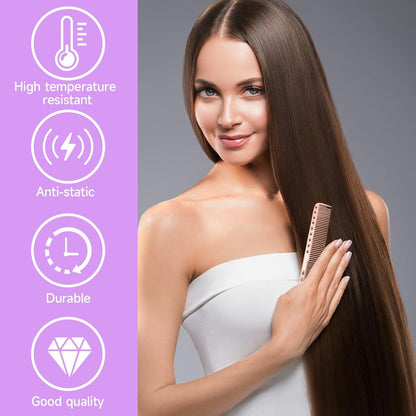 4er Set Aluminium Haarkämme für Männer und Frauen, Friseur