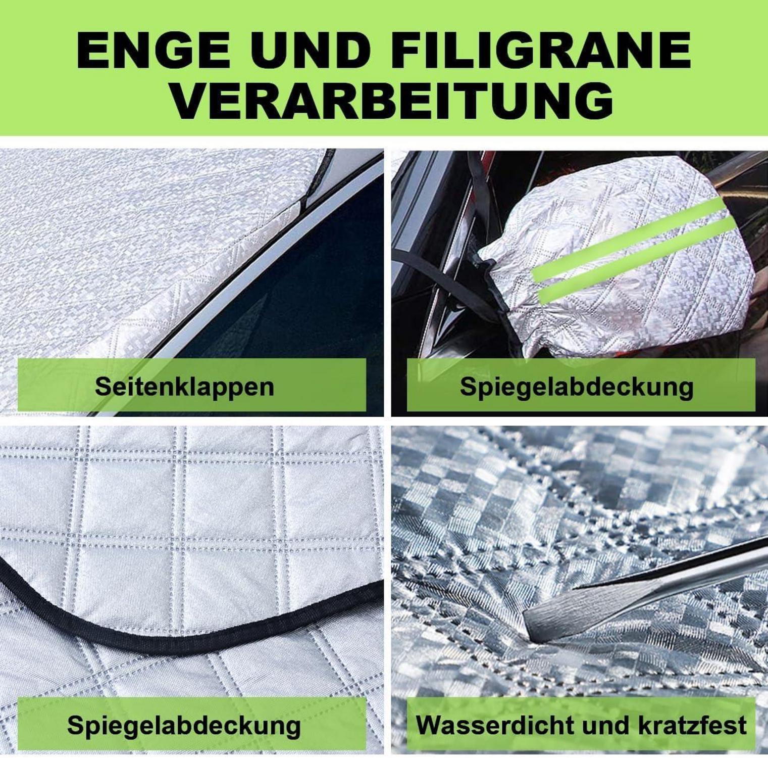 Auto Frontscheibenabdeckung Winter Schutz Ultra-Dick Gegen Schnee Frost & Sonne