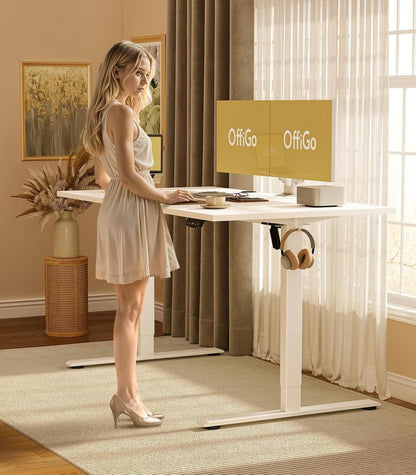 Höhenverstellbarer Schreibtisch 160 cm Memory-Funktion