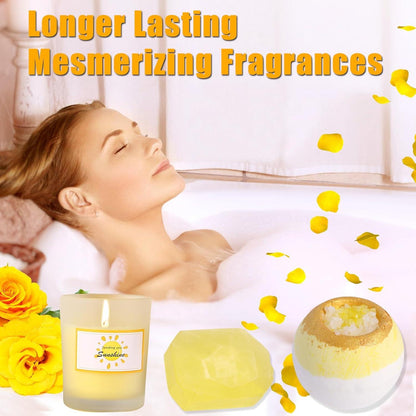 Geschenkbox Sending you Sunshine Geburtstag Weihnachten Spa Frauen