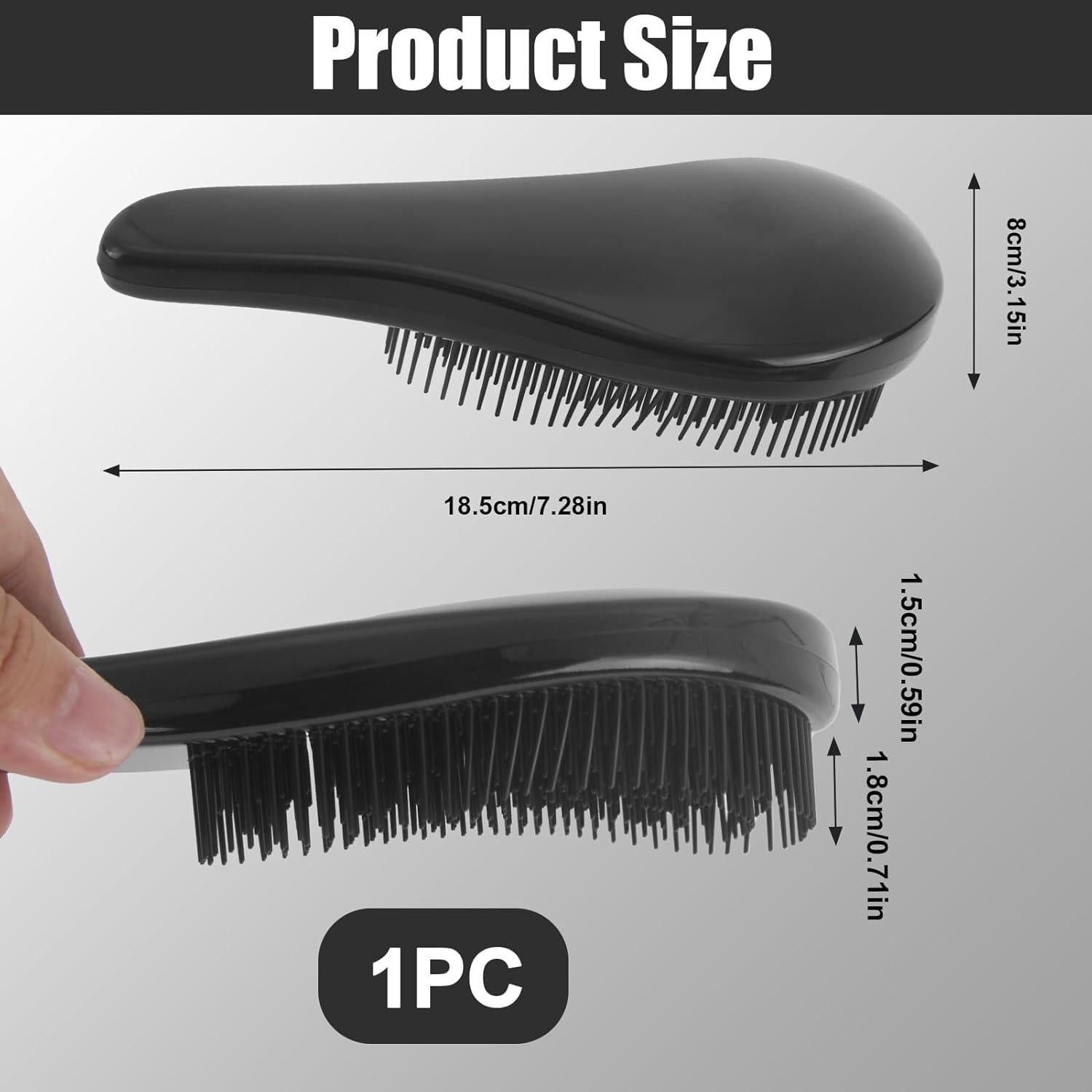 Detangler Bürste Haarbürste Gegen Verheddern Haarentwirrung