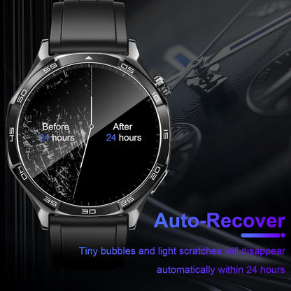 Schutzfolie Panzerglas Huawei Watch GT5 46MM, 2.5D Klar Anti-Bubble