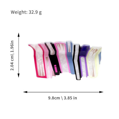 2er-Pack Claw Clip Haarklammer-Set Hair Accessories Damen Haarspangen