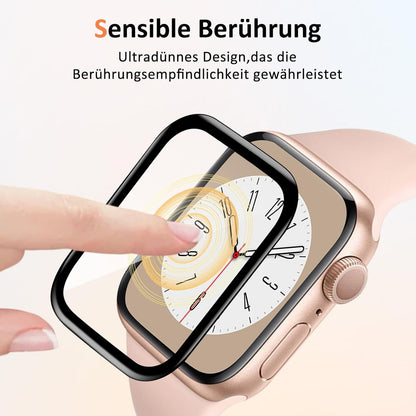Schutzfolie Panzerglas Apple Watch 41mm 2er Pack 9H Härte HD Film