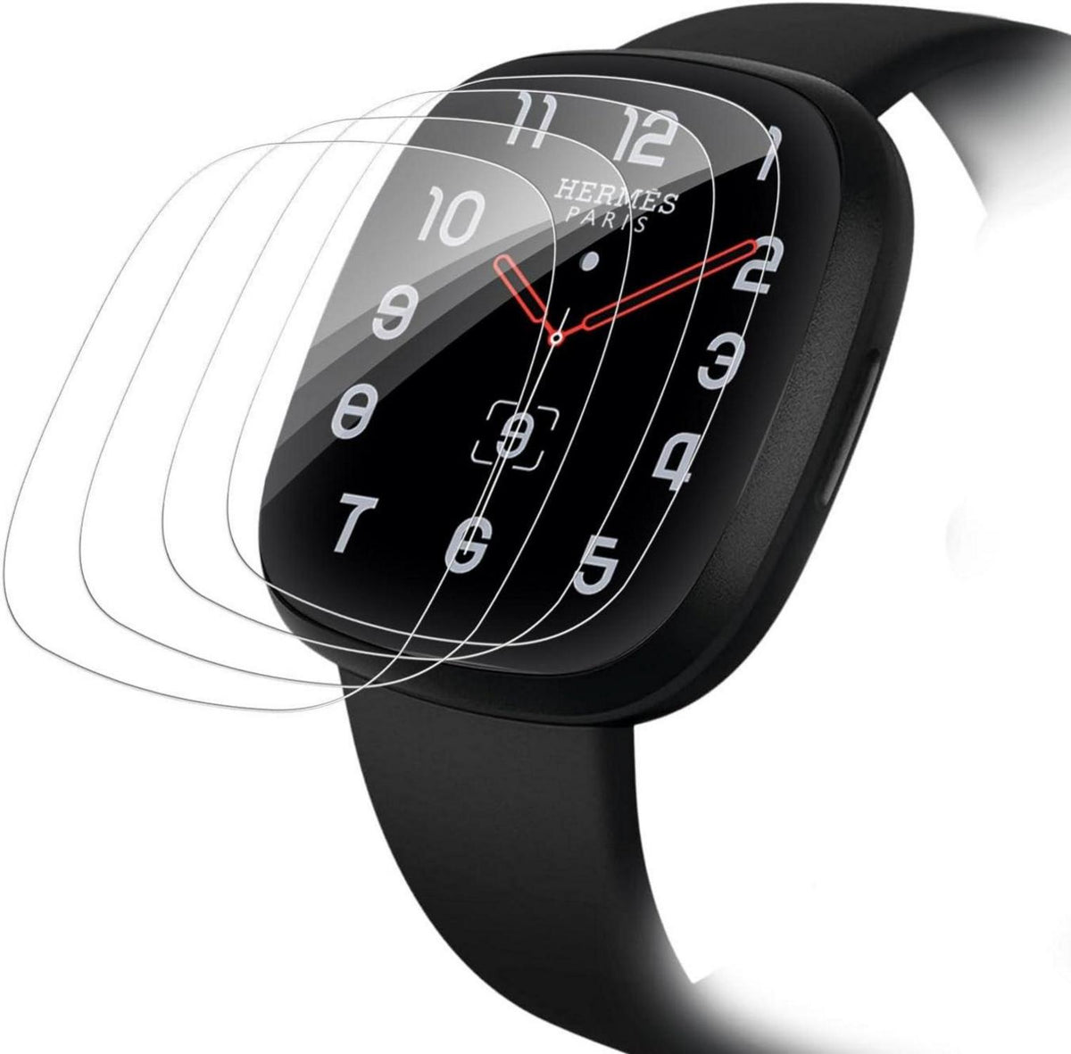 Fitbit Versa 3 4 Sense 2 Panzerglas Schutzfolie HD TPU