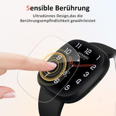 Fitbit Versa 3 4 Sense 2 Panzerglas Schutzfolie HD TPU