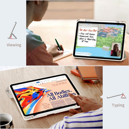 iPad Air 11 Hülle mit Stifthalter & Trifold Ständer