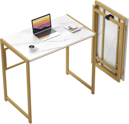 Klappbarer Schreibtisch 100x48 cm Keine Montage benötigt