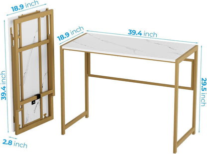 Klappbarer Schreibtisch 100x48 cm Keine Montage benötigt