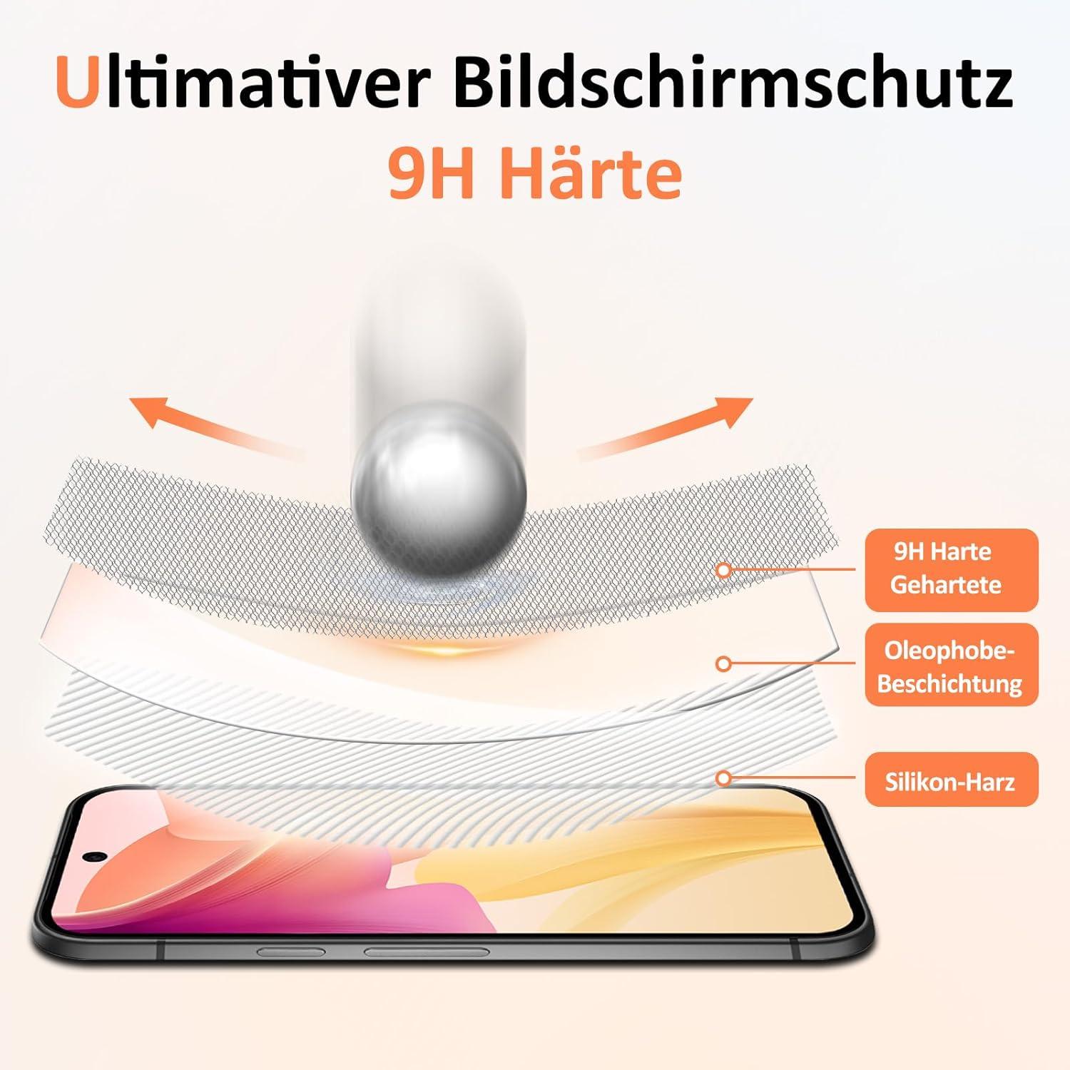 Displayschutz Samsung Galaxy S10 9H Panzerglas 2+2 Schutzfolie