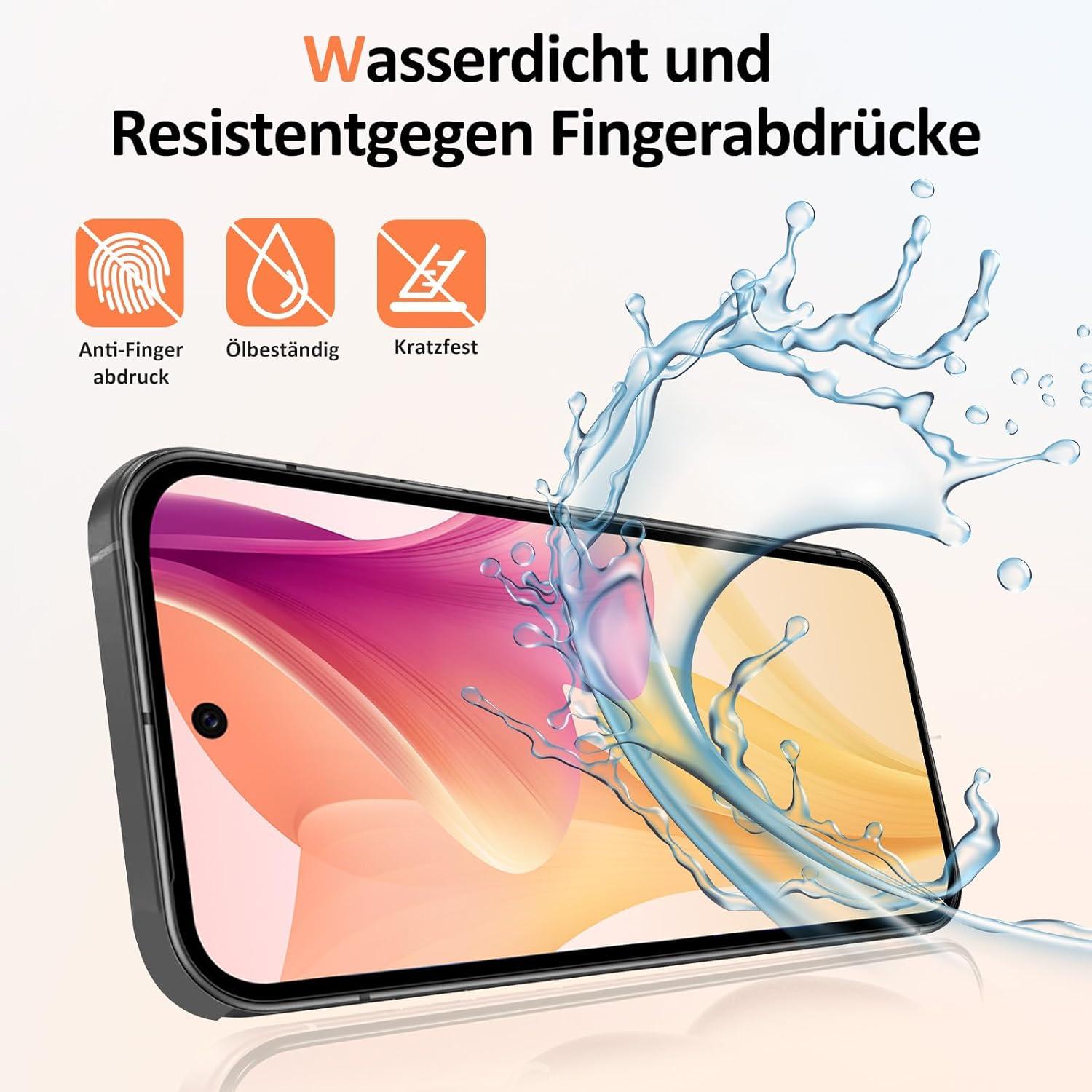 2x Panzerglas Schutzfolie Kameraschutz Google Pixel 9 9H Schutz Glas