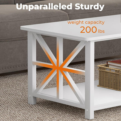 Couchtisch mit Stauraum 100cm Holz Metall Industriestil