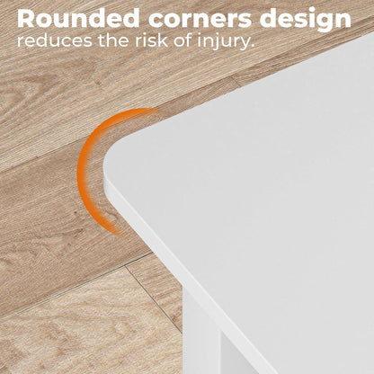 Couchtisch Rustikales Design mit Stauraum 100cm Holz Metall