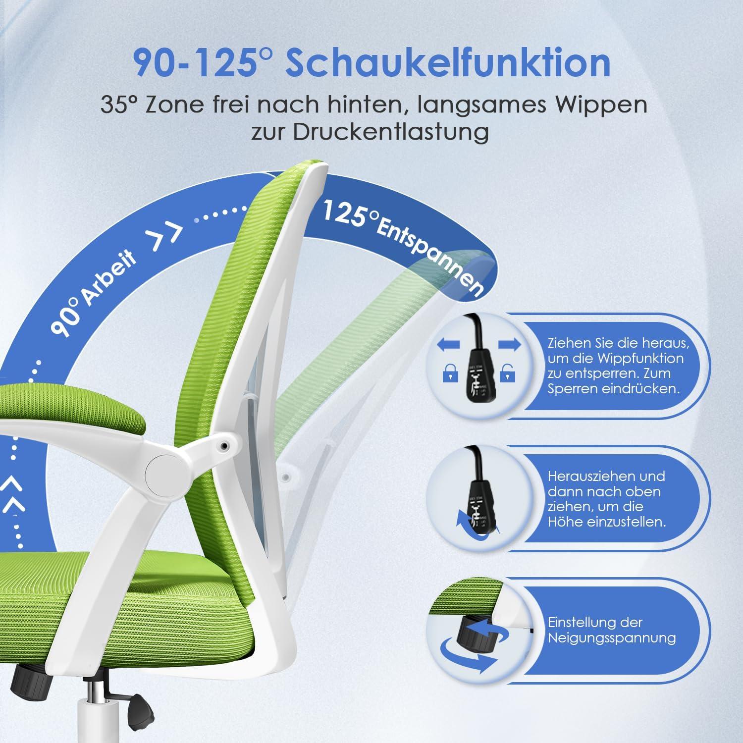 Ergonomischer Bürostuhl mit