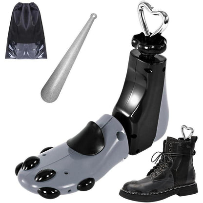 Verstellbare Schuhspanner für Damen & Herren, Rot Grau (43-47)